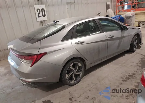 2021 Hyundai Elantra Limited from USA, damaged, VIN 5NPLP4AG4MH016447